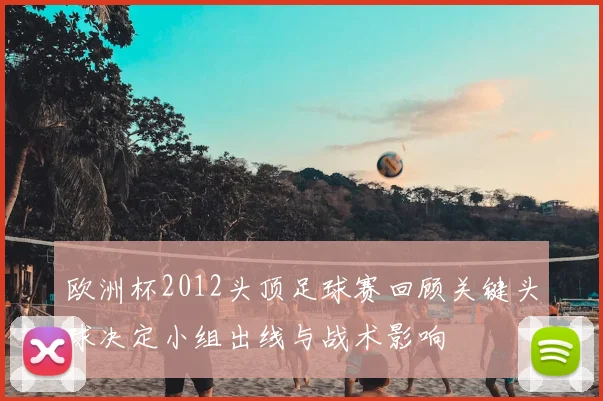 欧洲杯2012头顶足球赛回顾关键头球决定小组出线与战术影响